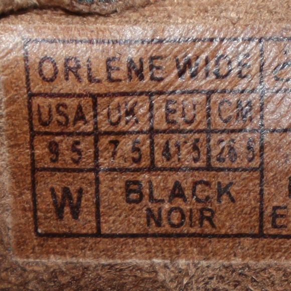 Earth Origins Nubuck Black/Gray Orlene Wide Adjustable Sandals Women's Size 9.5 - Picture 7 of 8